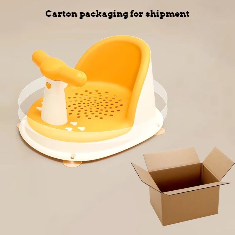 Portable Baby Shower Seat Stand - Adjustable Support for Newborns