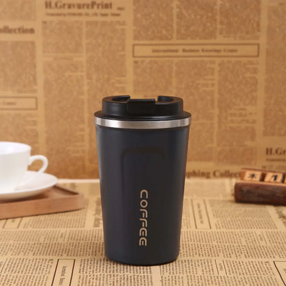 380/510ML Double Wall Stainless Steel Leak-Proof Travel Thermos Mug