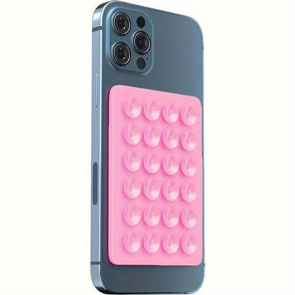Silicone Suction Phone Holder Mat Anti Slip Wall Mount Stand
