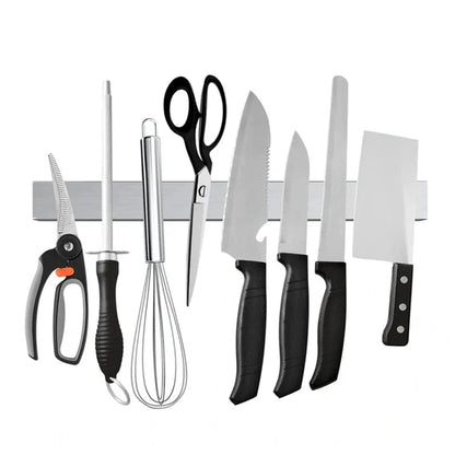 Magnetic Knife Strip Stainless Steel 30cm 40cm 50cm Kitchen Holder