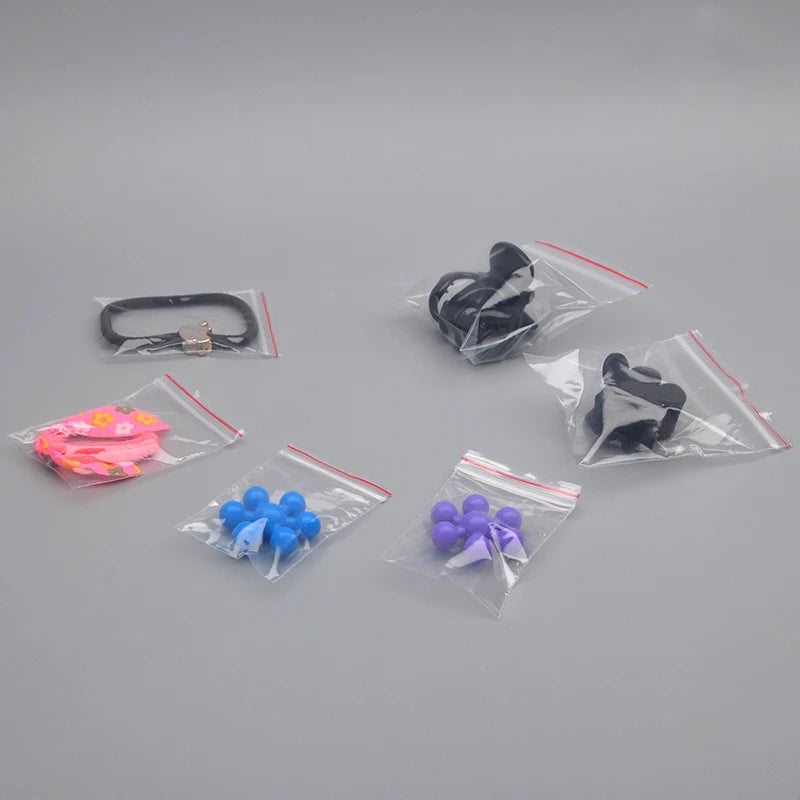 Transparent Ziplock Bags - Small Parts Storage & Organization