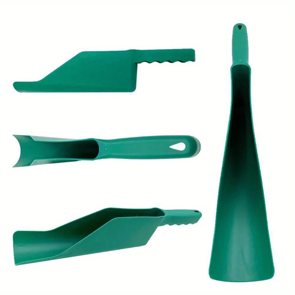 Flex Fit Gutter Scoop Tool - Multi-Use Debris Removal Cleaning Shovel