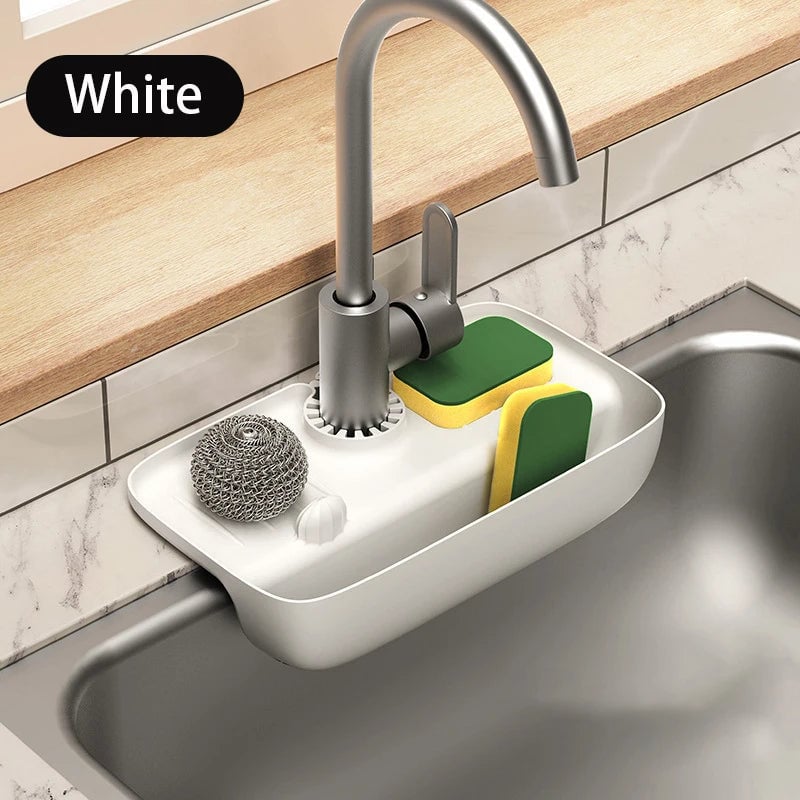 Rubber Anti-Slip Faucet Drain Rack - Splash Proof Kitchen Mat