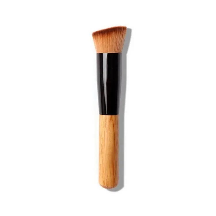 Dense Kabuki Foundation Brush - Professional Powder & Blush Tool