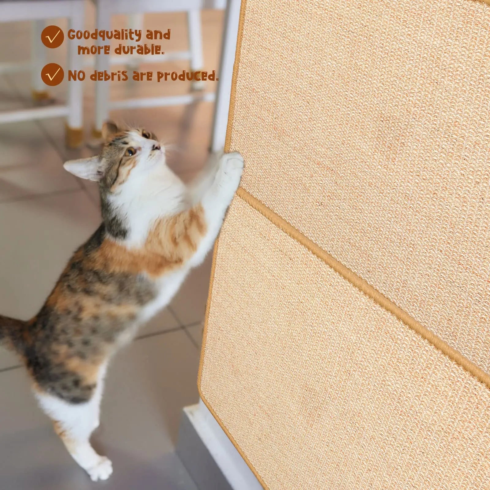 Sisal Cat Scratch Protector Mat - Furniture Couch Sofa Protection
