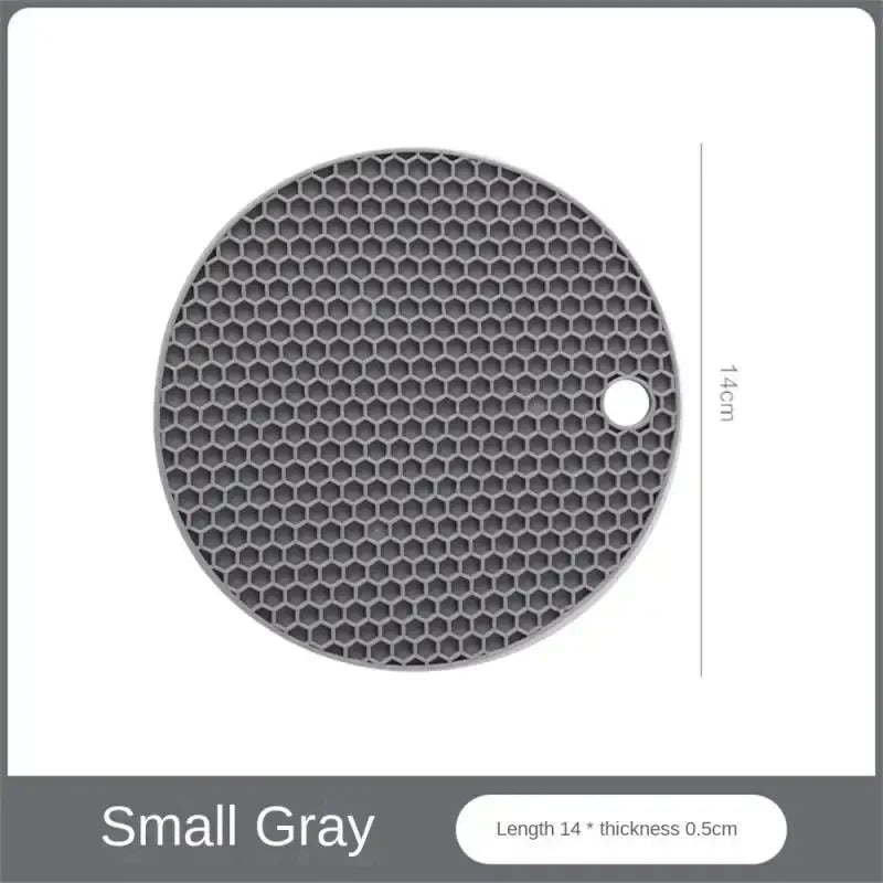 Heat Resistant Silicone Table Mat Anti-Slip Kitchen Coaster