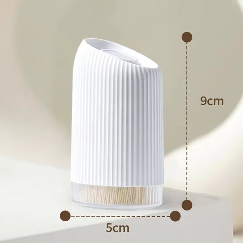 Elegant Toothpick Dispenser - Holds 600 Toothpicks, Portable Reusable