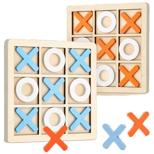 Wooden Chess Puzzle Educational Toy - Montessori Brain Training Game