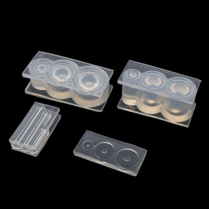 Mini Silicone Resin Cup Molds - DIY Jewelry Container Storage Molds