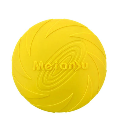 Silicone Flying Disc Dog Training Toy - Outdoor Interactive Pet Play