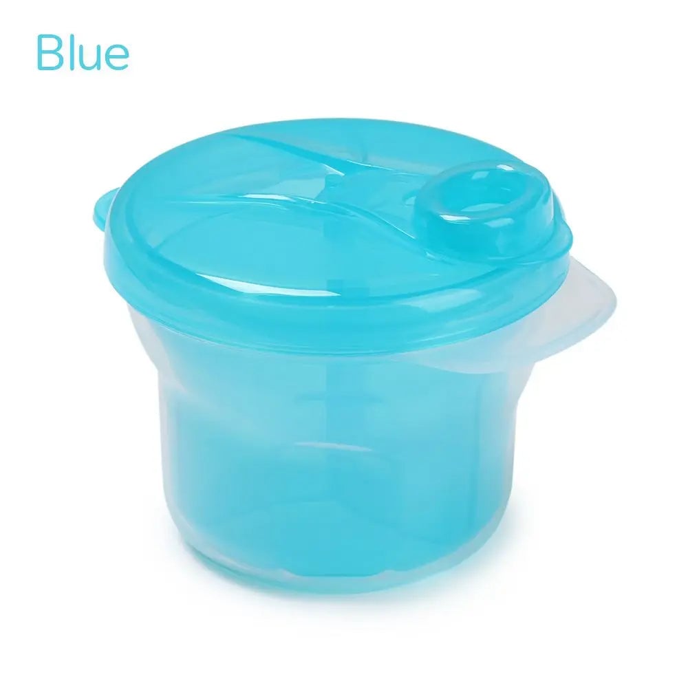 3-Dose Baby Formula Dispenser Container - Portable Milk Powder Storage