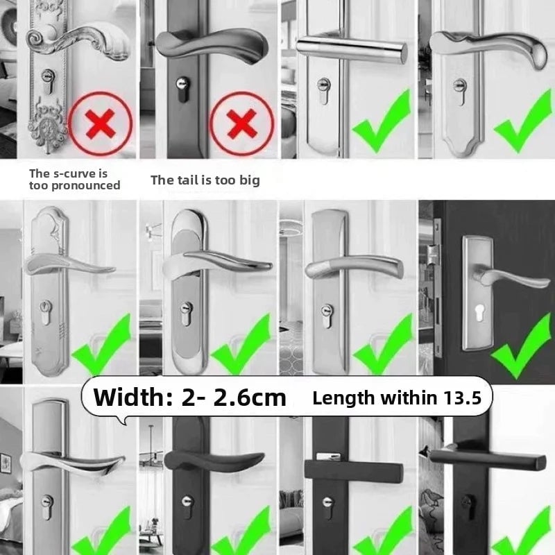 2PC EVA Door Knob Covers Hello Kitty Wall Protection Pads Anti-Crash