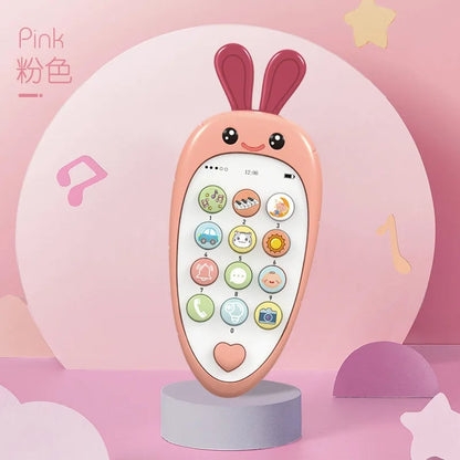 Musical Baby Phone Teether Toy - Educational Sound Telephone Infant