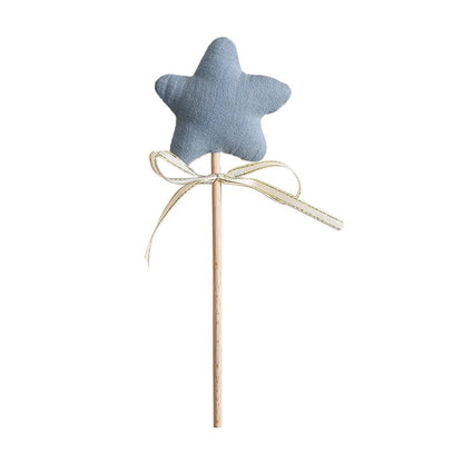 Beech Wood Star Rattle Teething Toy - Montessori Baby Nursing