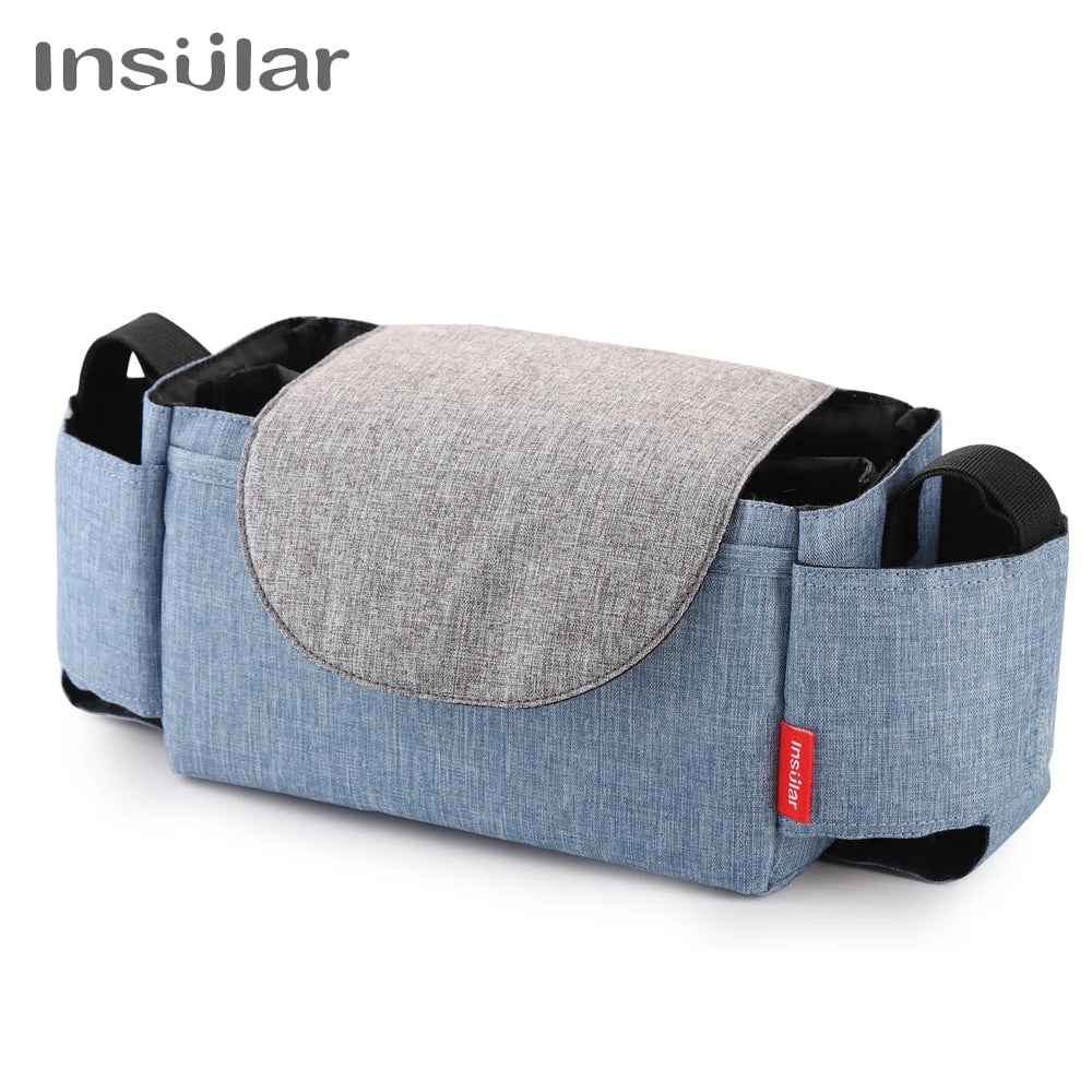 Insulated Diaper Bag with Bottle Storage - Baby Care Organizer