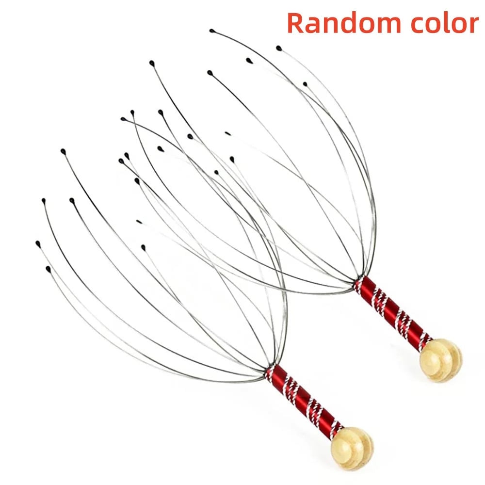 Octopus Head Massager - Scalp Tension Relief & Relaxation Tool