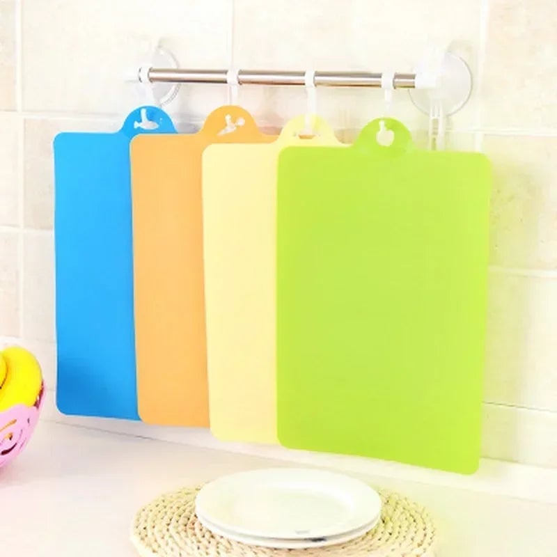Small Flexible Plastic Cutting Board - Kitchen Chopping & Slicing