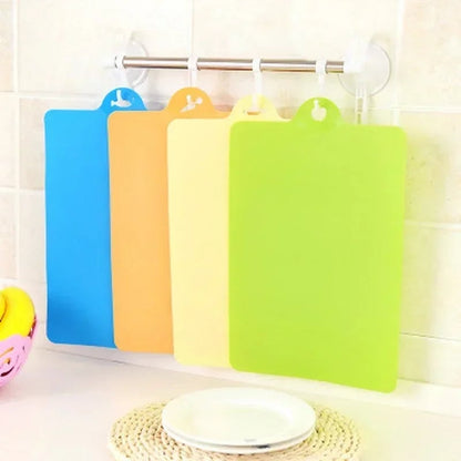 Small Flexible Plastic Cutting Board - Kitchen Chopping & Slicing