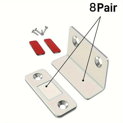 Magnetic Door Catch Latch - Invisible Strong Adhesion Drill-Free