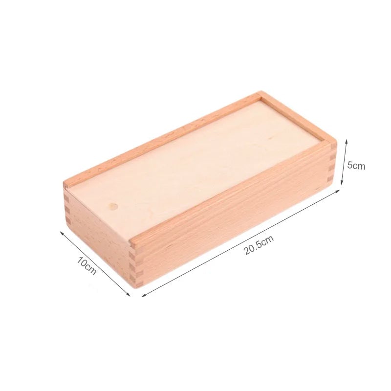 Wooden Montessori Number Cards Math Counting Game Educational Toy
