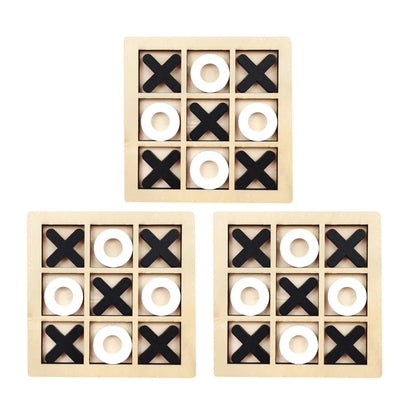 Wooden Chess Puzzle Educational Toy - Montessori Brain Training Game