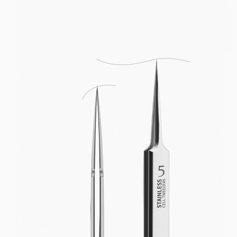 German Ultra Fine Cell Pimple Blackhead Clip Tweezers Acne Tool