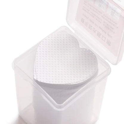 200pcs Cotton Eyelash Glue Remover Wipes - Lash Extension Cleaner