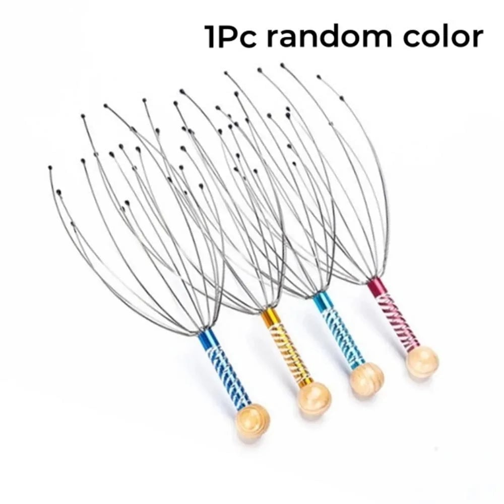 Octopus Head Massager - Scalp Tension Relief & Relaxation Tool