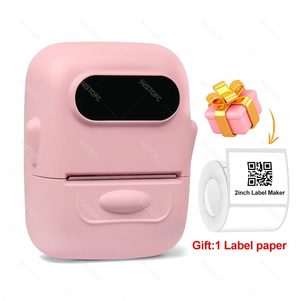 P50 Wireless Bluetooth Thermal Label Printer Inkless Adhesive Maker