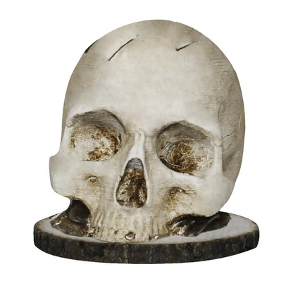 Skull Head Kitchen Knife Rack Countertop Storage Organizer Tool Holder