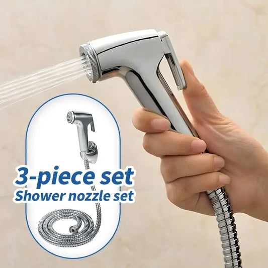 Handheld Toilet Spray Gun Bidet Attachment Booster Flusher Nozzle