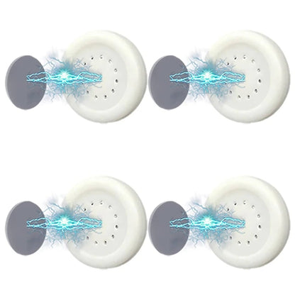 4pcs Strong Magnetic Hooks Wall Mount Fridge Remote Control Holders