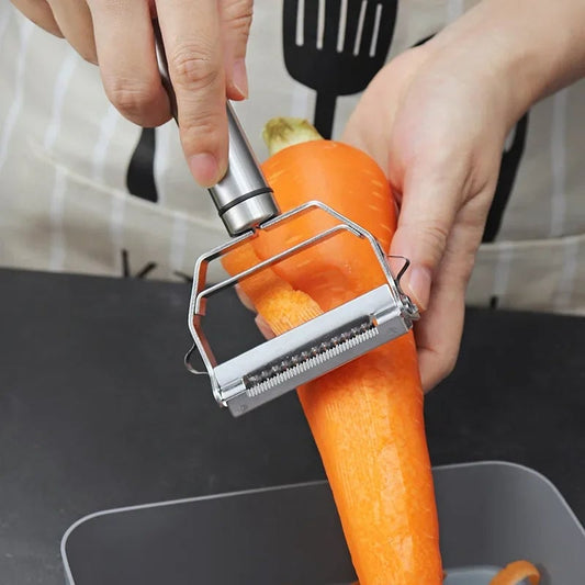 Stainless Steel Multifunctional Kitchen Peeler Grater Julienne