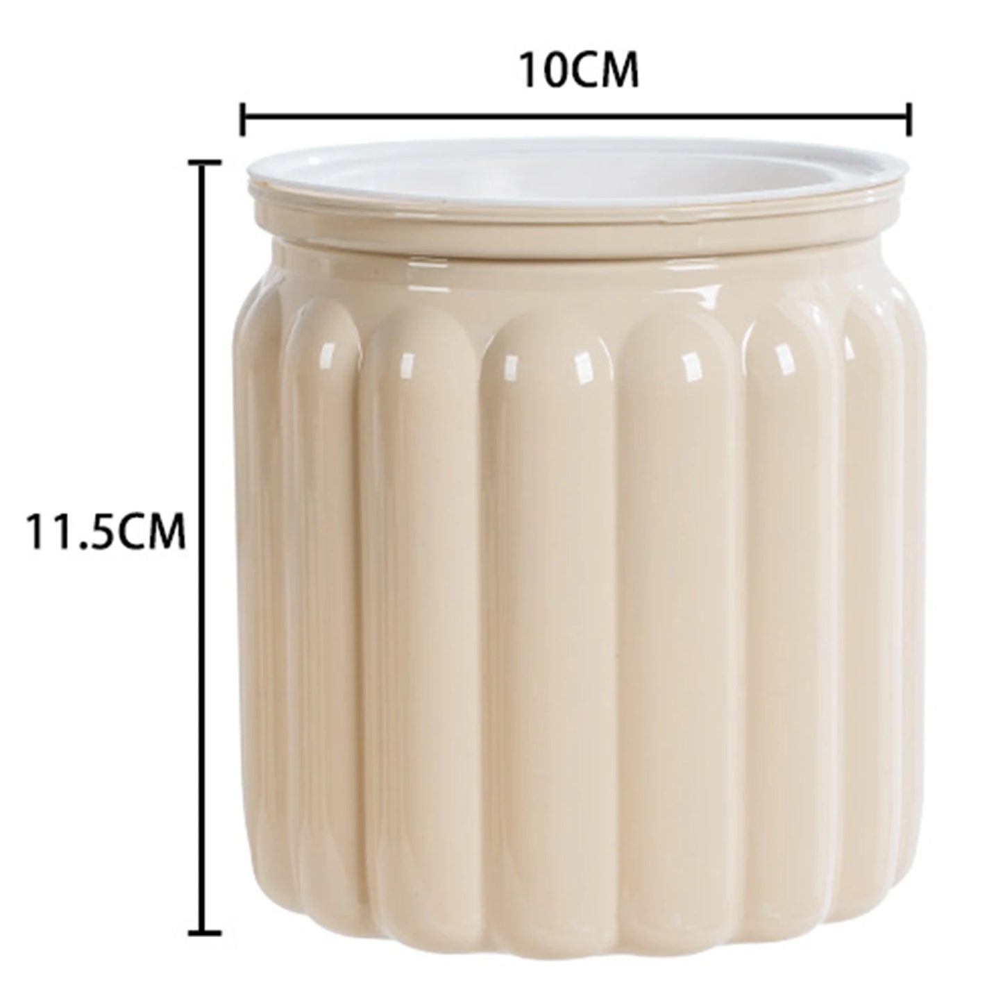 Self Watering Hydroponic Planter - Plastic Succulent Pot Tabletop