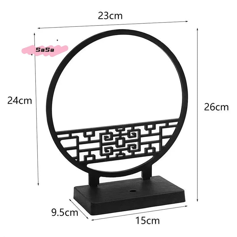 15cm Artificial Plum Blossom Bonsai Tree Pot Screen Base Decor