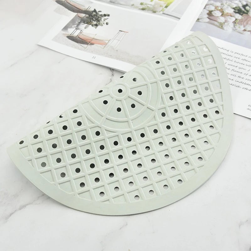 Quick Drain Anti-Slip Rubber Sink Mat Heat Resistant Kitchen