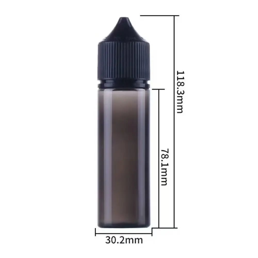 Portable Oil Filling Bottles 10-100ml PET Pointed Squeezable Dropper