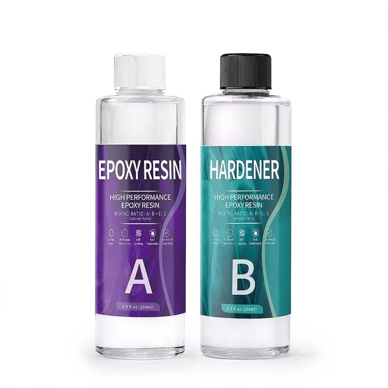1:1 AB Crystal Clear Epoxy Resin Glue 100-1000g DIY Jewelry Making
