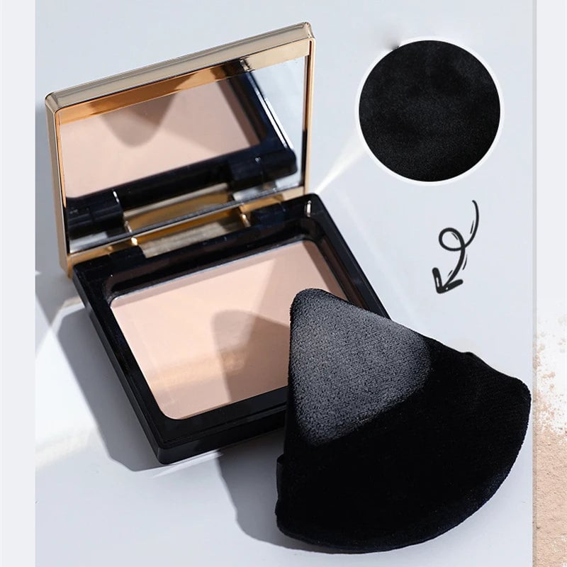 8Pcs Triangle Velvet Makeup Sponges Wet Dry Foundation Blending