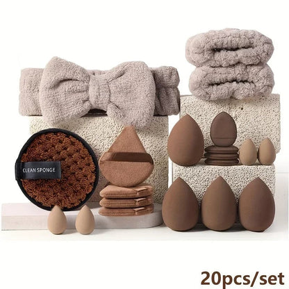 Beauty Sponge Set - Large & Small Makeup Blending Tools 20/40PC