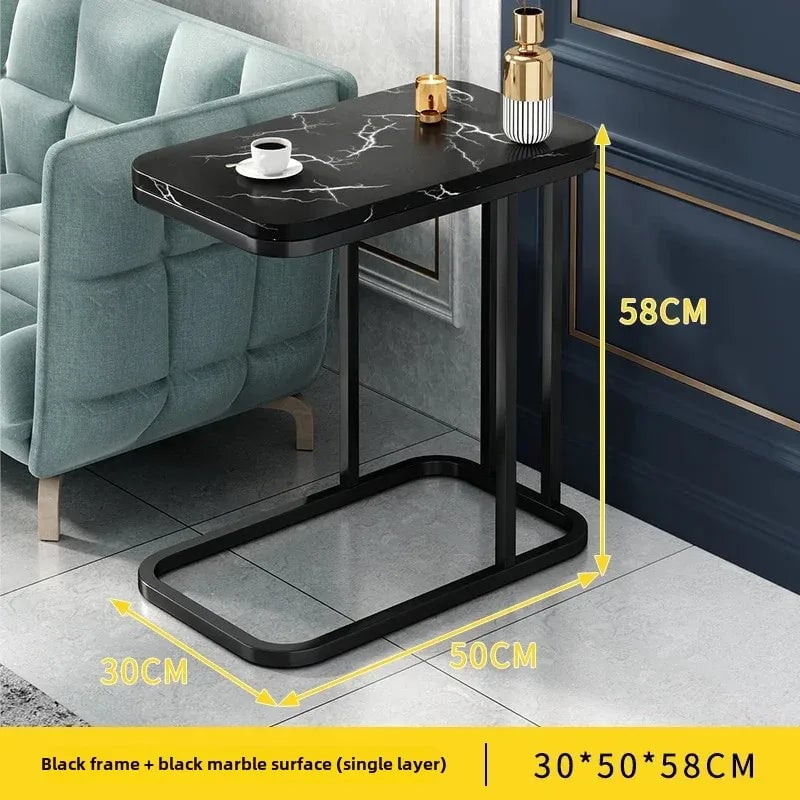 Modern Square Side Table - Multi-Purpose End Table for Living Room