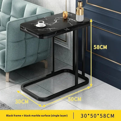 Modern Square Side Table - Multi-Purpose End Table for Living Room