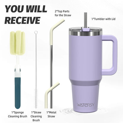 304 Stainless Steel Vacuum Insulated Tumbler 20oz/30oz/40oz Handle