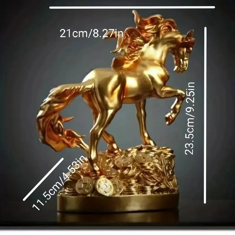 Horse Statue Decorative Art - Wealth Prophecy Home Room Decor