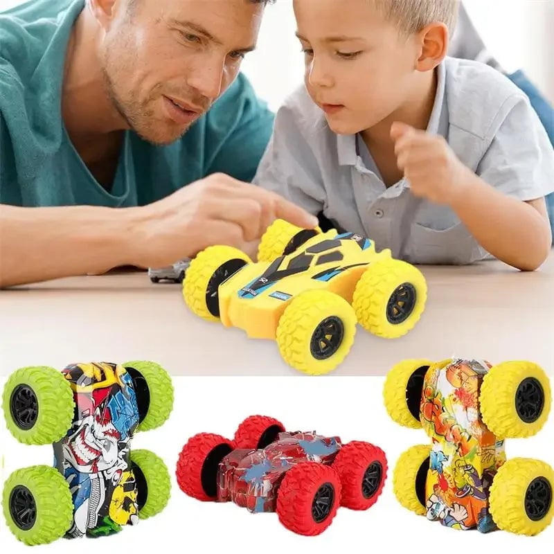 Anti-Collision Inertial Toy Car Double-Sided Off-Road Vehicle