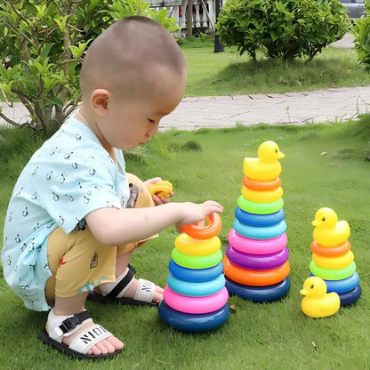 Montessori Rolling Ball Tower - Educational Stacking Track Toy 1-3 Years