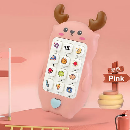 Musical Baby Phone Teether Toy - Educational Sound Telephone Infant