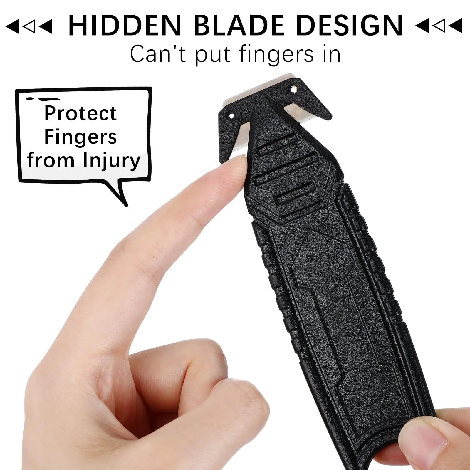 Heavy Duty Box Cutter Knife - Cardboard Letters Tool Tape Dispenser