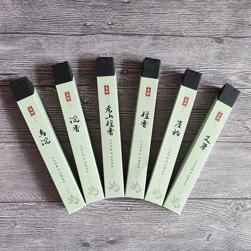 60g Natural Sandalwood Incense Sticks 21cm Mosquito Repellent