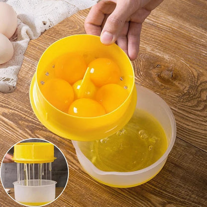 Large Clear Egg White Yolk Separator - Professional Baking Tool
